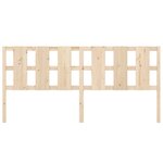 vidaXL Tête de lit 205 5x4x100 cm Bois massif de pin