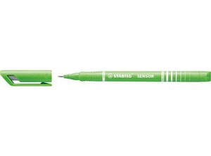 Feutre à pointe fine sensor vert clair largeur de 0 3 mm STABILO