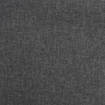 vidaXL Tabourets de bar lot de 2 gris foncé tissu
