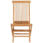 Salon de jardin meuble d'extérieur ensemble de mobilier 5 pièces bois de teck massif 02_0016577