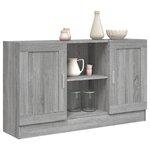 vidaXL Buffet Sonoma gris 120x30 5x70 cm Bois d'ingénierie