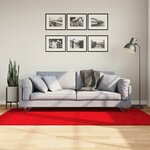 vidaXL Tapis OVIEDO à poils courts rouge 100x200 cm