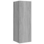 vidaXL Ensemble de meubles TV 5 Pièces Sonoma gris Bois d'ingénierie