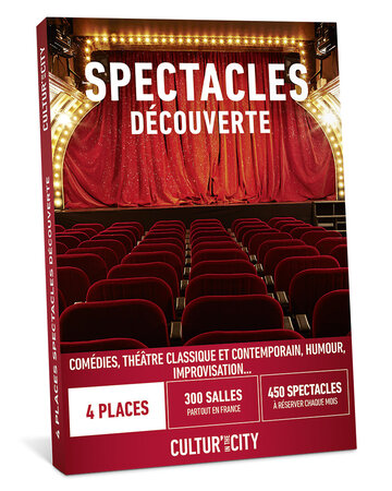 Coffret cadeau - CITC - Spectacles Découverte - 4 Places
