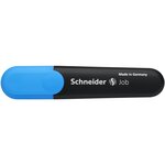 Surligneur Rechargeable Job Pointe Biseau 1-5 mm Bleu x 10 SCHNEIDER