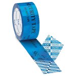 Adhésif rouge haute sécurité imprimé security tape raja 50 mm x 50 m (lot de 3)