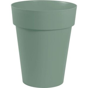 EDA PLASTIQUE - Vase Toscane mi-haut - Ø 44 x 53 cm - 50 L - Vert laurier