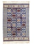 Tapis de salon CHAOUEN 120 x 180 cm - Bleu
