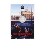 Monnaie 10€ argent chute du mur de berlin 2019