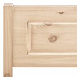 vidaXL Cadre de lit sans matelas bois massif de pin 160x200 cm
