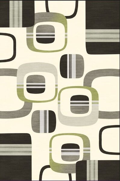 Tapis d'intérieur GULLI 80 x 150 cm - Vert