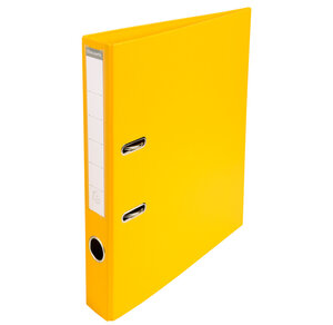 Classeur à levier PVC A4 D50mm PremTouch jaune EXACOMPTA