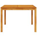 Set de jardin 9 pièces en acacia massif