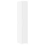vidaXL Buffet haut blanc 30x42 5x185 cm bois d'ingénierie