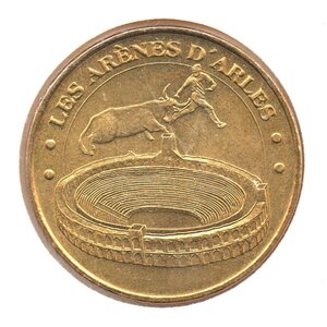 Mini médaille monnaie de paris 2007 - les arènes d’arles