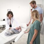 Babymoov réducteur de lit bébé 3 en 1 cloudnest blanc et gris