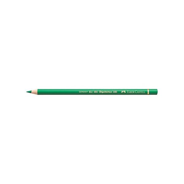 Crayon de couleur POLYCHROMOS Mine 3,8mm à l'Huile Vert Emeraude FABER-CASTELL