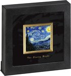 Pièce de monnaie en Argent 2 Dollars g 62.2 (2 oz) Millésime 2023 170th Anniversary Vincent van Gogh STARRY NIGHT