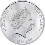 Circles of life nature 1 oz argent monnaie 5 dollars cook islands 2022