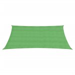 vidaXL Voile d'ombrage 160 g/m² Vert clair 2x3 m PEHD