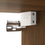 vidaXL Meubles de salle de bain Chêne marron Bois d'ingénierie