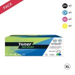 Toner Compatible Hp 220X Noir et Couleurs Marque Toner Services (P4KHT220XNCMY)
