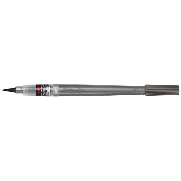 Stylo pinceau aquarelle colour brush pigment noir x 12 pentel arts