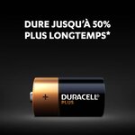 Duracell lot de 4 piles plus power c