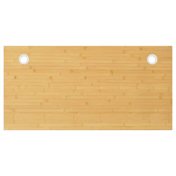 vidaXL Dessus de bureau 110x55x2 5 cm bambou