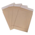 Lot de 20 enveloppes pochettes kraft armé à soufflet marron 280 x 365 + 50 mm