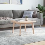 vidaXL Dessus de table 60x60x2 5 cm bois de pin massif