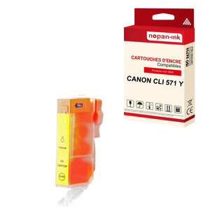 Nopan-ink - x1 cartouche canon cli 571 xl cli 571xl compatible