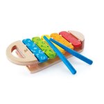 HAPE Jouet d'éveil musical en bois - Xylophone arc-en-ciel