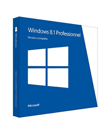 Microsoft Windows 8.1 Professionnel (Pro) - 32 / 64 bits - Clé licence à télécharger