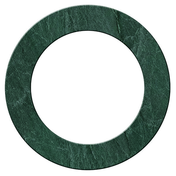Numéro 0 - Numéro adhésif pour boîtes aux lettres- Pierre véritable 50 mm  Malachite