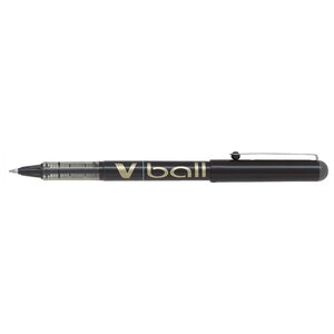 Stylo roller V Ball VB7 encre liquide Pointe métal Moyenne Noir x 12 PILOT