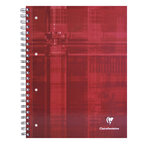 Cahier Bind'O Block 22,5x29,7 160p Q.5x5 cadré 4 couleurs de bandes perfo. 4 t... CLAIREFONTAINE