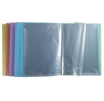 Protège-documents En Polypropylène Semi Rigide Chromaline Pastel 80 Vues - A4 - Bleu Pastel - X 10 - Exacompta