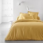 Drap housse - 140 x 200+30 cm uni - Ocre