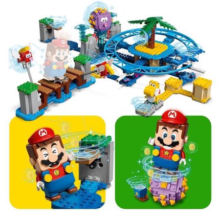 LEGO® 71400 Super Mario Set d'Extension La Plage Du Maxi-Oursin, avec  Figurines Yoshi, Dauphin, Jouet Enfants +7 Ans sur marjanemall aux  meilleurs prix au Maroc