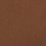 vidaXL Tabouret rond Marron Velours