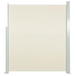 vidaXL Auvent latéral de patio 160x300 cm Couleur crème