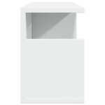 vidaXL Armoire murale 60x20x30 cm blanc bois d'ingénierie