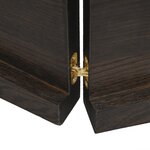vidaXL Dessus de table bois massif traité bordure assortie