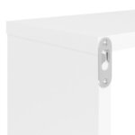 vidaXL Étagères cube murales 4Pièces Blanc 80x15x26 5cm bois d'ingénierie