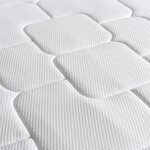 Ensemble sommier + matelas bois massif 160 x 200 cm