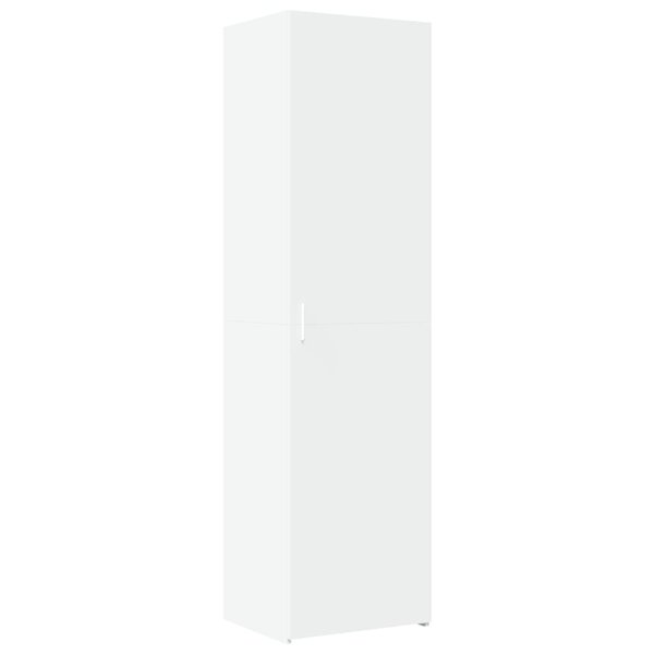vidaXL Buffet haut blanc 50x42 5x185 cm bois d'ingénierie