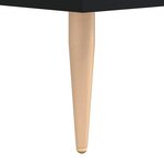 vidaXL Buffet noir 69 5x32 5x180 cm bois d'ingénierie