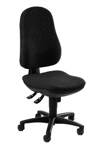 Chaise de bureau 'Support SY' sans accoudoirs Anthracite TOPSTAR