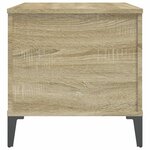 vidaXL Table basse Chêne sonoma 90x44 5x45 cm Bois d'ingénierie